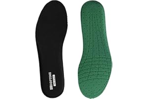 CCSOFTIME Comfort Foam Insoles,Cushioned Black Inner Soles for Women Junior,Soft Thin Innersoles,Replacement Insoles for Skechers,Work Boots,Walking Shoes,Anti Odour Inserts (EU35-38)