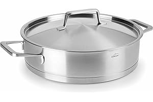 LACOR 45628 Foodie Plat Rond Acier Inoxydable INOX 28 cm