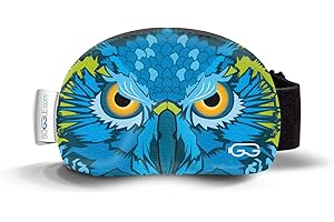 Soggle Gafas de esquí con funda de microfibra (tamaño único)