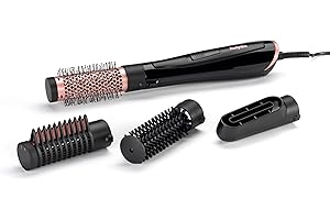 BaByliss - AS126E - Brosse soufflante Perfect Ionique Finish 4-en-1 1000W Plastique Noir