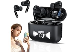 CARPOWER 138 Lingue AI Traduttore, Cuffie 3 in 1 Traduttore in Tempo Reale con App e 3 Modalità di Traduzione, Cancellazione Del Rumore ANC, Bluetooth Smart Traduttore Earbuds per affari, Studio e Viaggi