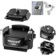 NEEWER GM47 Quick Release Plate Kit | Compatible With Peak Design Capture V3 & Arca Swiss | Auto Lock QR Plate For Cameras & Gimbals