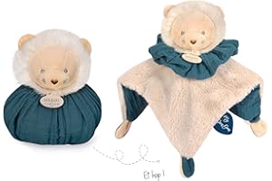 Doudou et Compagnie - Doudou Lion - Doudou boule - Marron - 25 cm - DOUDOU BOULE - DC3931