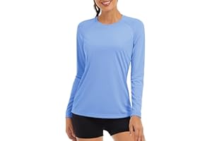 TACVASEN Womens Long Sleeve Tops UV Sun Protection Shirt UPF 50+ Outdoor Performance T-Shirt