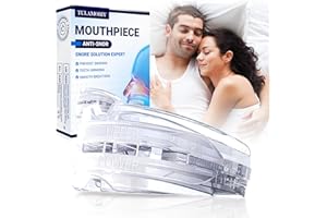 UHELTOSLY Anti Schnarch Schnarchstopper,Anti Snoring Schnarchschiene,Benutzt für Reduziert Zahnschiene Knirschen-Effektiv Snoring Stopper gegen schnarchen Mehrzweck Schnarchen Verhindern für Männer und Frauen