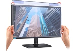GUOYOOCC Filtre ecran lumiere bleue Pour écran 12-27 pouces,Amovible Filtre Anti-Lumière Bleu Premium,Film de protection d'écran pour ordinateur et moniteur PC,Blocage de la lumière Bleue Protecteur d'écran