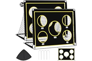 EXTFANS Juego de 2 porterías de fútbol para niños, para jardín o niños, 120 x 90 x 90 cm, portería de fútbol pequeña, fácil de montar, para el jardín o el parque