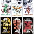 Millennium Series 6 Books Collection Set By Stieg Larsson & David Lagercrantz(The Girl With The Dragon Tattoo,Who Played With Fire,Kicked The Hornets Nest,In The Spider's Web and More)