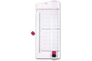 ZD TRADING A3/A4 Papierschneider und Falztablett Schneidemaschine inkl. Ersatzmesser