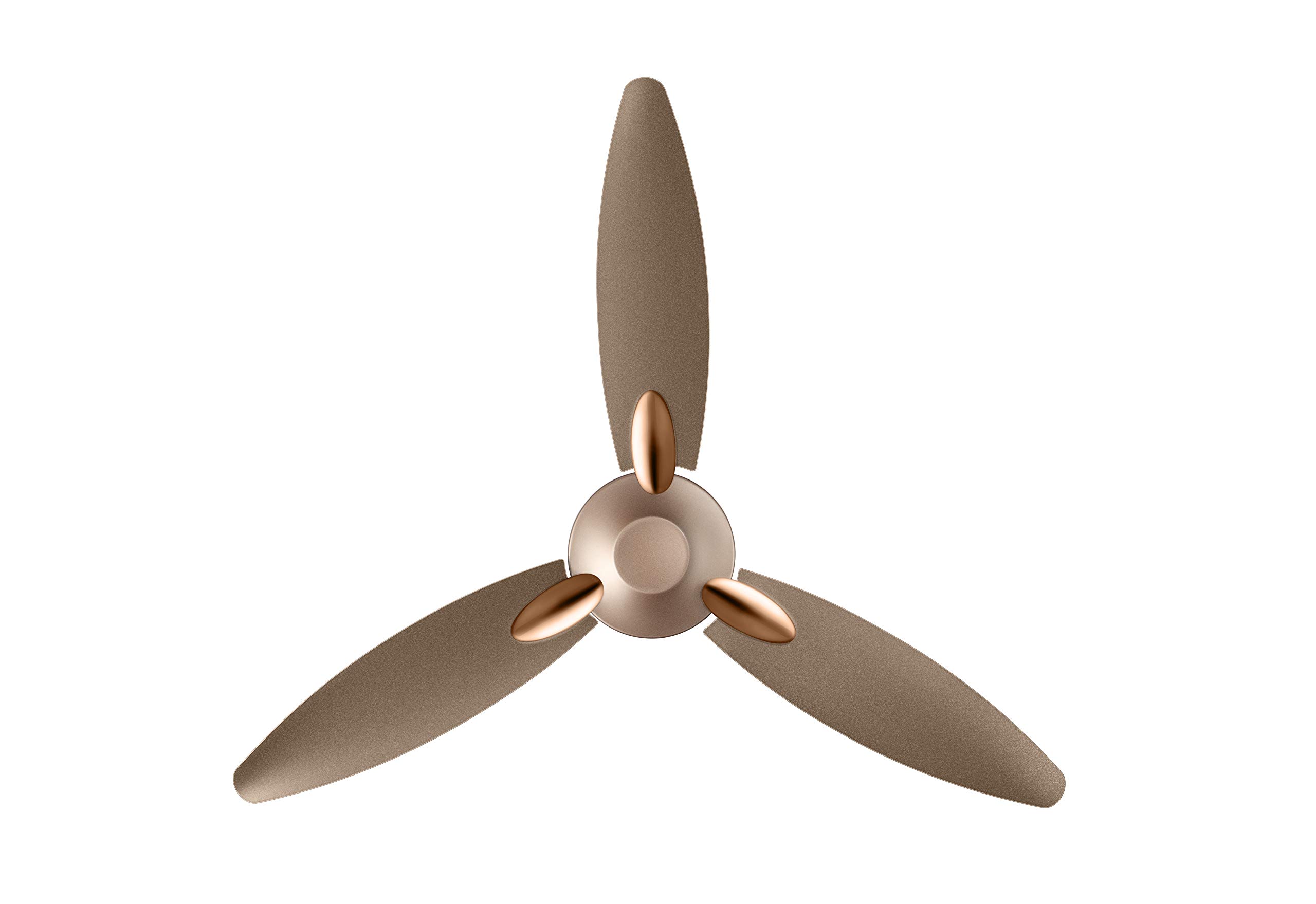 Usha Bloom Daffodil Goodbye Dust Ceiling Fan 1250mm, Sparkle Golden and Brown