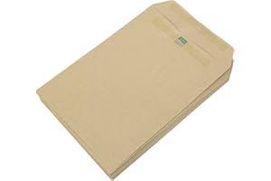 PRODBUY LIMITED [Pack of 200] C5 Envelopes Manilla Plain 80gsm Self Seal Office A5 Brown Envelope Pack