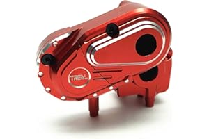 Treal Alloy Transmission Case for Axial Capra 1.9 UTB (Red)