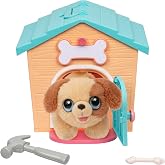 Little Live Pets My Puppy's Home Mini Oyun Seti, Turuncu, Bina K&ouml;pek Evi Oyuncakları ile Oyun K&ouml;peği, 5 Yaş ve &Uuml;zeri &Ccedil;ocuklar