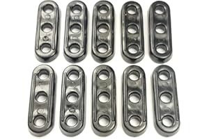 ESW LEISURE 10PCS Guyline Runners for Camping Hiking Tent or Awning Gazebo - Guy Line Rope Tensioners Paracord Cord Guylines Essential Camping Accessory (Standard Runner) (XL Runner) (Standard Runner)