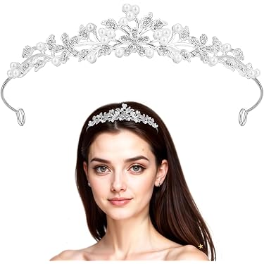 Couronne Et Écharpe 24e Anniversaire Or Rose - Diadème Strass Princesse | Décoration Fête Fille