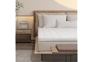 EGO HOME Matratzen Topper 160x200, 7 Zonen Matratzentopper mit Memory-Schaum, Öko-TEX Zertifiziert, 160x200cm Matratzenauflage für Boxspringbett Matratzen Schlafsofa