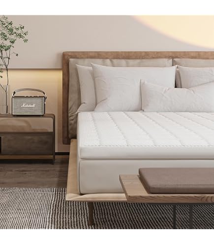 Surmatelas Ego Home 160x190 Cm – Mousse 7 Zones, Hauteur 7 Cm, Certifié Öko-TEX, Pour Un Sommeil Plus Confortable