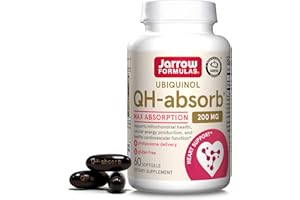 ‎JARROW FORMULAS Jarrow Formulas Ubiquinol QH-absorb, 200mg - 60 softgels