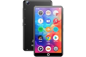 joliker Reproductor MP3 con Spotify, 80GB MP3 Player with Bluetooth and WLAN，MP3 Reproductor with Rear Cámara, Amazon Music, Audible, Deezer, 4.02 Inch Touch Screen, MP3, MP4 Player for Ninos