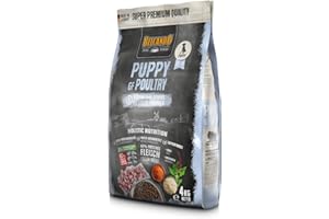 BELCANDO Puppy GF Poultry [4 kg] Nourriture pour Chiots sans céréales | Nourriture complète pour Chiots jusqu'à 4 Mois