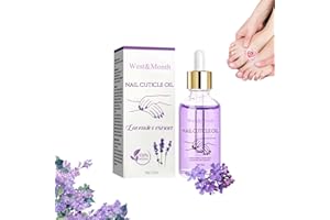 MORELAX Oveallgo Rich Vitamin Nail Strengthening Cuticle Oil, CC Rich Vitamin Nail Strengthening Cuticle Oil, Nail Oil Treatment for Damaged Nails, Strengthens Nails Oil (1PC, Lavendel)