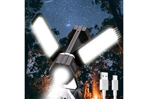 YUNYU Camping Lantern, 3000mAh Rechargeable Camping Lights ,1000 Lumen LED Camping Lights Lamp with 5 Light Modes,Collapsible LED Camp Lampfor Camping, Fishing, Hiking