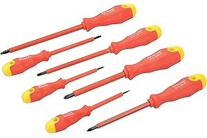 Silverline - Set di cacciaviti a manico morbido isolato 7 p.zi (993043)