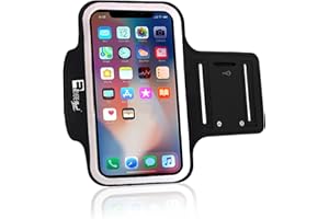 RevereSport Sportarmband kompatibel iPhone X/XS. Armband Telefon Handyhalter Case für Laufen, Workout, Joggen und Fitness