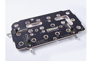 MFT Template 2.0 Multifunctional Table Milling Template 96 mm Grid (Diameter 30 mm) Includes 2 MaKoen BenchDogs