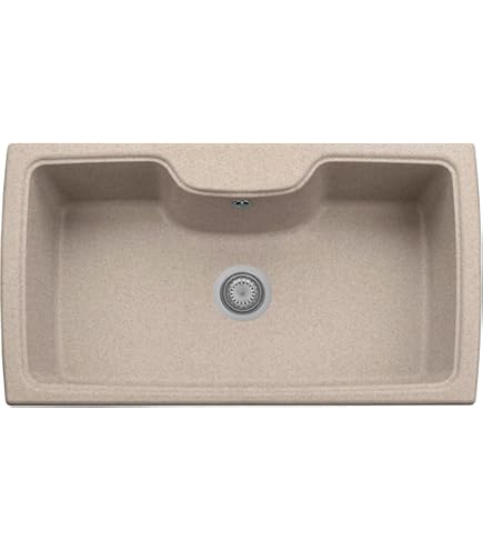 Lavello Da Cucina Plados ON7610 Avena - 1 Vasca, Design Moderno E Funzionale - Foto 12