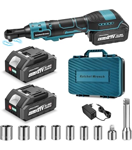 Clé à cliquet électrique sans fil 3/8 40 Nm 230 tr/min 12 V Power Clé à cliquet électrique sans fil 3/8 40 Nm 230 tr/min 12 V Power