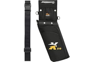 Sunya Archery Carcaj de Flecha de Cadera. Apto para Tiro con Arco de Campo y Tiro con Arco al Objetivo Práctica de Arco