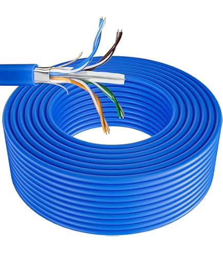 Cavo Rete Esterno FTP Cavo Ethernet Cat6 100m Schermato FTP - Per Esterno/ Interno, Impermeabile E Gigabit Cavo Impermeabile - Foto 5