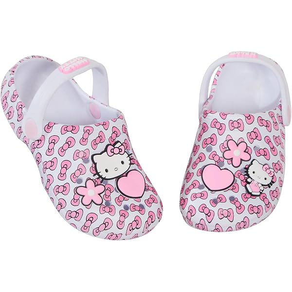 CERDÁ LIFE'S LITTLE MOMENTS Sabots Hello Kitty pour Enfants Licence Officielle Chaussures Confortables et ergonomiques Semelle antidérapante et Design Exclusif, Rose, 26/27 EU