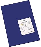 Lot De 100 Feuilles De Papier à Lettre Kangaro A4 Bleu 120g/m² - Papier Premium FSC Pour DIY Et Correspondance