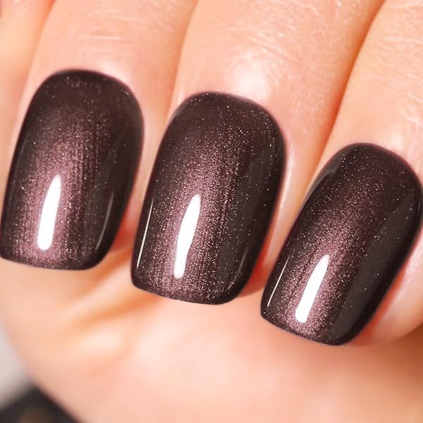 Imtiti Semipermanenter Glitzer-Nagellack – 15 Ml, Violett, Für UV/LED-Lampen