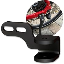 fahrradständer achse Qeridoo Kupplung für | 18 mm Lochabstand | Kuurs-18 | Kompatibel mit Sportrex & Kidgoo ab 2017 | Achse, Anbindung & Adapter Model:BK6S L1-S869-Trapezförmiger Stecker Der ARAI RX-7V EVO Skater