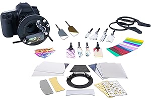 LensBaby - OMNI - Deluxe Collection III - GROSS - für Filtergrößen von 62mm bis 82mm - Vollständigstes Toolkit - Vielseitiges System optischer Effekte