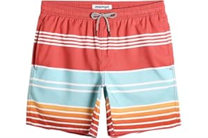 MaaMgic Bañador Hombre Shorts de Baño Shorts de Playa Traje de Baño para Natación Secado Rápido para Vacaciones