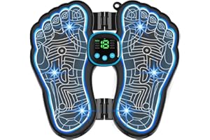 YUCEN Electric Foot Massage Mat, Foot Massagers for Pain and Circulation, Electric Foot Booster for Feet and Legs, Foot Spa with 8 Modes, Gifts for Women and Men