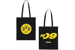‎DORTMUND Dortmund Borussia Stoffbeutel schwarz Beutel Tasche Baumwoll-Tragetasche BVB 09