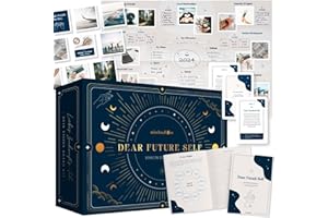 MINDMELLOW Vision Board Kit "Dear Future Self" - Create Your own Vision Board for Wall and Visualize The Life of Your Dreams