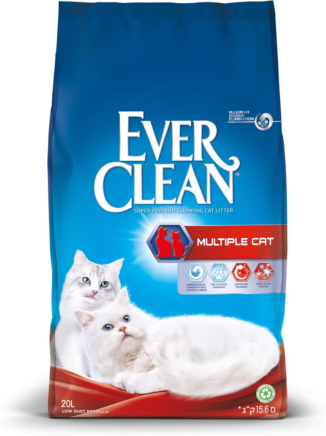 Avantages, Atouts et Limites du Ever Clean Multicat voorheen Multiple Cat 20L