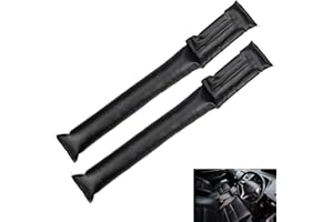 HZZXCH 2Pcs Car Seat Gap Filler Car Stuff for All Vehicles Fill The Gap Between Seat And Console,Stop Things From Dropping Seat Gap Filler Car Seat Gap Filler Set Universal Car Seat Gap Filler