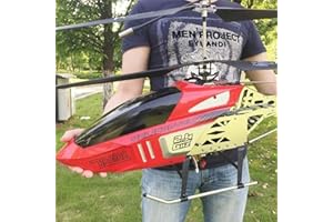 DDTETDY Super Fun Kids Toy 3.5 Channels Helicopter 85CM RC Helicopter Giant Large Outdoor With Gyro LED Light Radio Remote Control Charging Electric Aircraft Kids Drone Beginner Boys Girls Children Gifts Gift