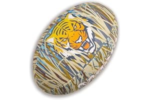 Ram Rugby – Club Quality Rugby Balls in Fun Animal Designs – Dinosaur, Shark, Tiger – Size 5, 4, 3 and Mini - 3 ply, 3-D Grip for great Passing & Catching Control – For Adults, Kids & Children