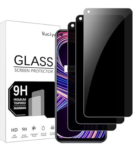 2 Pellicole In Vetro Temperato Per Realme 8 5G RMX3241: Durezza 9H, Anti-graffio, Idrorepellenti. Include Kit Di Pulizia. Trasparenza E Sensibilità Al 100%.