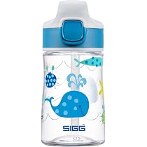 Kindsgut Tritan Trinkflasche 400ml Mit Bambusdeckel & Silikonlasche - Nachhaltig & Bruchsicher