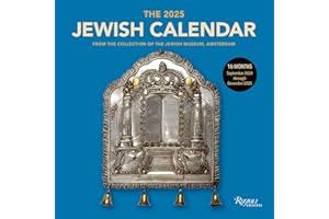 The Jewish Calendar 2024–2025 (5785) 16-Month Wall Calendar: Original Universe-Kalender [Mehrsprachig] [Kalender] (Wall-Kalender)