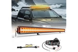 ‎CO LIGHT CO LIGHT 52 Zoll (1.3m) Lightbar Auto mit ECE Zulassung, LED Fernscheinwerfer 12V 24V 240W 48000LM IP68, LED Bar für Off-Road, Wrangler, LKW, Buggy, Traktor, und andere Fahrzeuge, Bootsbeleuchtung